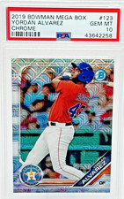 Yordan Alvarez (2019) (RC) Bowman Chrome Mega Box #123
