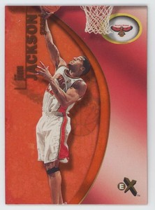2000-01 Fleer E-X Essential Credentials Jim Jackson 002/201 Atlanta Hawks #2