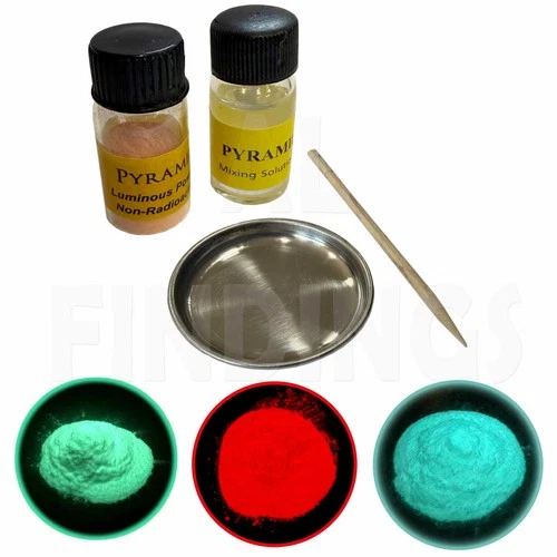 Luminous Paste Kit Watch Hands Powder Watchmakers Lume Glow Watches Hand Dial