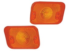 1966-67 Falcon Lenses Parking Lamp Amber Lh Rh Light 1966 Ranchero New