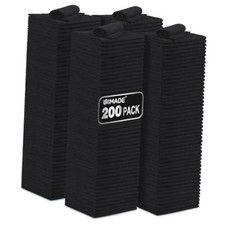 Microfiber Cleaning Cloth, 200 Pack Microfiber Towels for Cars 200pk Black
