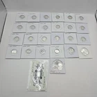 33.5 Grams Of Silver - 31 Gram Bars/rounds - 1 2.5 Gram Bar Various Designs
