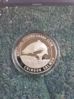 1 Oz. Silver Bullion Round North American Fishing Club Chinook Salmon .999 Silve