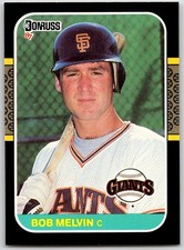 1987 Donruss Bob Melvin #239 San Francisco Giants