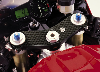 OneDesign Top Yoke Protector Carbon Fibre Look für Yamaha YZF-R1 1998 - 2001