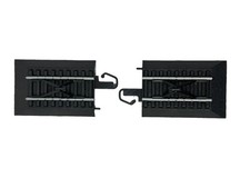 Trains - Snap-Fit E-Z TRACK HAYES BUMPERS 2/card - STEEL ALLOY Rail With Bl...