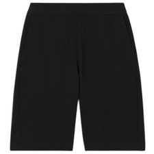 Eileen Fisher Cotton Stretch Jersey Walking Shorts Black Size 1X