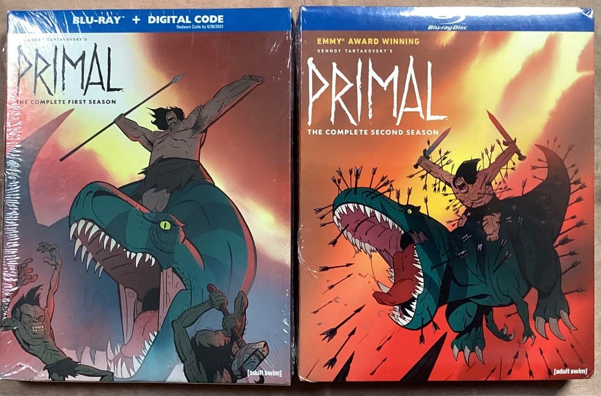 Genndy Tartakovsky's Primal Complete Seasons One & Two Blu-rays