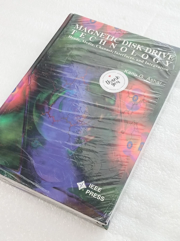 Magnetic Disk Drive Technology by Kanu G. Ashar – IEEE Press – Sealed Hardcover - Image 3 of 4