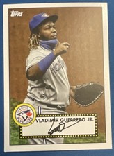 Topps 1952 Topps Redux Vladimir Guerrero Jr. Blue Jays T52-46 Baseball Card
