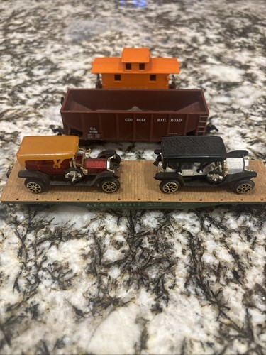 (Lote de 3) vagones de tren modelo American Flyer vintage 21, 21395, góndola de carga | Zustand: Used
