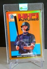 🔥BENNY MONTGOMERY🔥2022 Bowman Chrome Hi-Fi Futures GOLD REFRACTOR /50 - SEALED