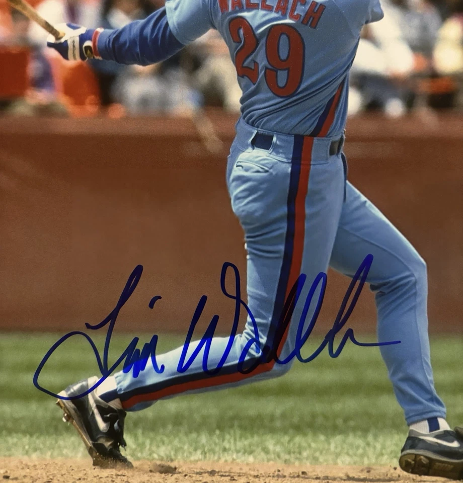 Tim WALLACH SIGNED 8x10 Photo! Montreal Expos! Gold Glove! All Star! MLB! W/COA - Image 2 of 2
