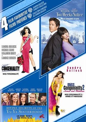 DVD - 4 - Miss Congeniality/2/Ya-Ya Sisterhood/Two Weeks Notice - Bilingual  New