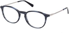 Gant GA3259 090 Blue Round Optical Eyeglasses Frame 52-20-145 RX