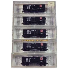 Kadee Micro-Trains Line 56182 Reading 33' Rib Side Hopper Set - 09/84 Release