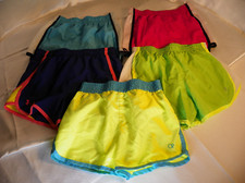 LOT Girls MEDIUM 7 8 Running Jogging Gym Summer Exercise SHORTS Elastic-Waist UA