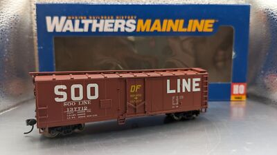Walthers 40' Plug-Door Boxcar Track Cleaning Ready to Run