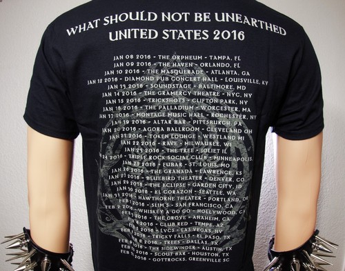 NILE ( what should not be unearthed ) OFFICIAL T-SHIRT - Picture 4 of 4