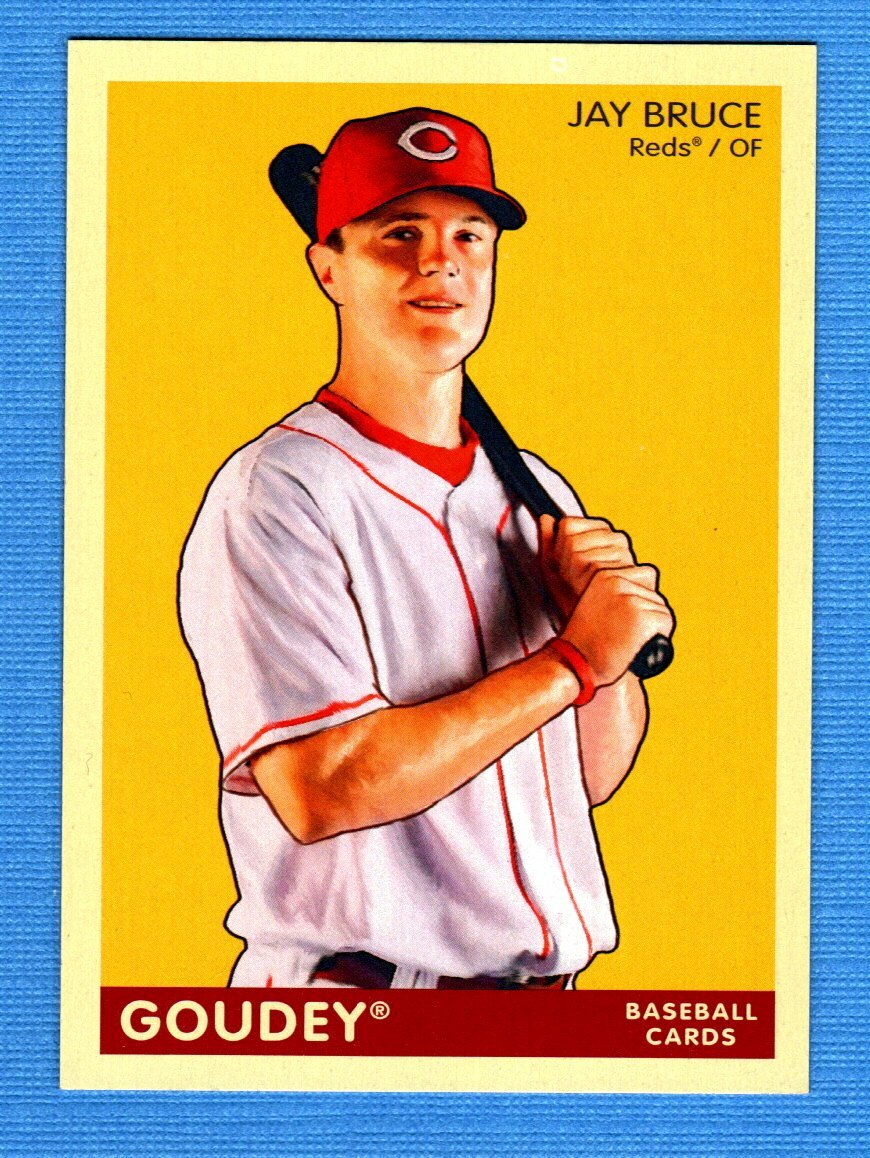 2009 Upper Deck Goudey #54 Jay Bruce Reds