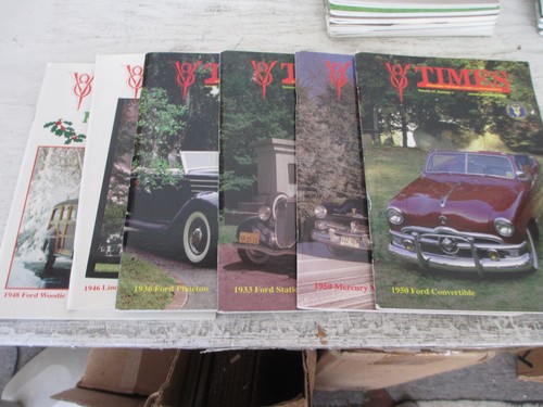 V8 Times Magazine Issues Vol 37-39, 17 Issues, 2000-02, GUC - Picture 2 of 4
