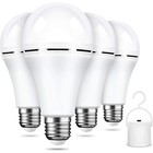 E27 Emergency Bulbs Rechargeable LED Light with Battery Backup Smart Lamp +Hook