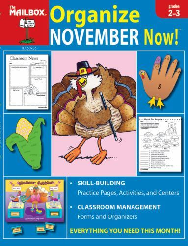 Organize NOVEMBER Now | Educational Resource | Gr. 2-3 | Home/School