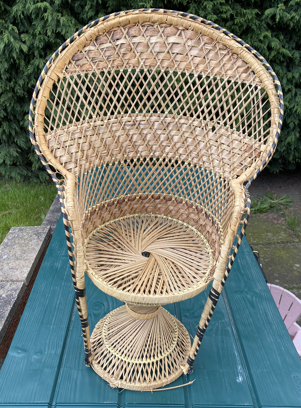 Peacock Wicker Chair for sale in UK View 61 bargains