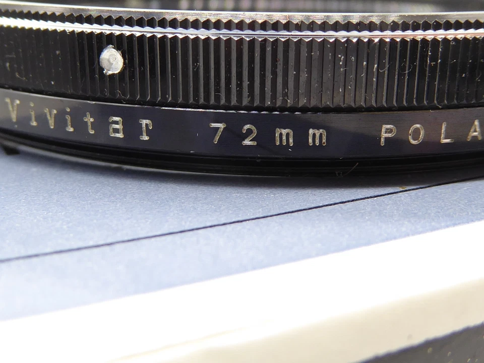 VIVITAR 72mm Polarizing Filter Made In Japan QUALITY FILTER MINT CONDITION - Image 3 of 3