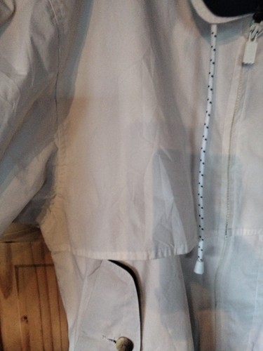 Vintage Gear Harrahs Las Vegas Windbreaker Jacket White Zip Size Small Unisex - Picture 5 of 18