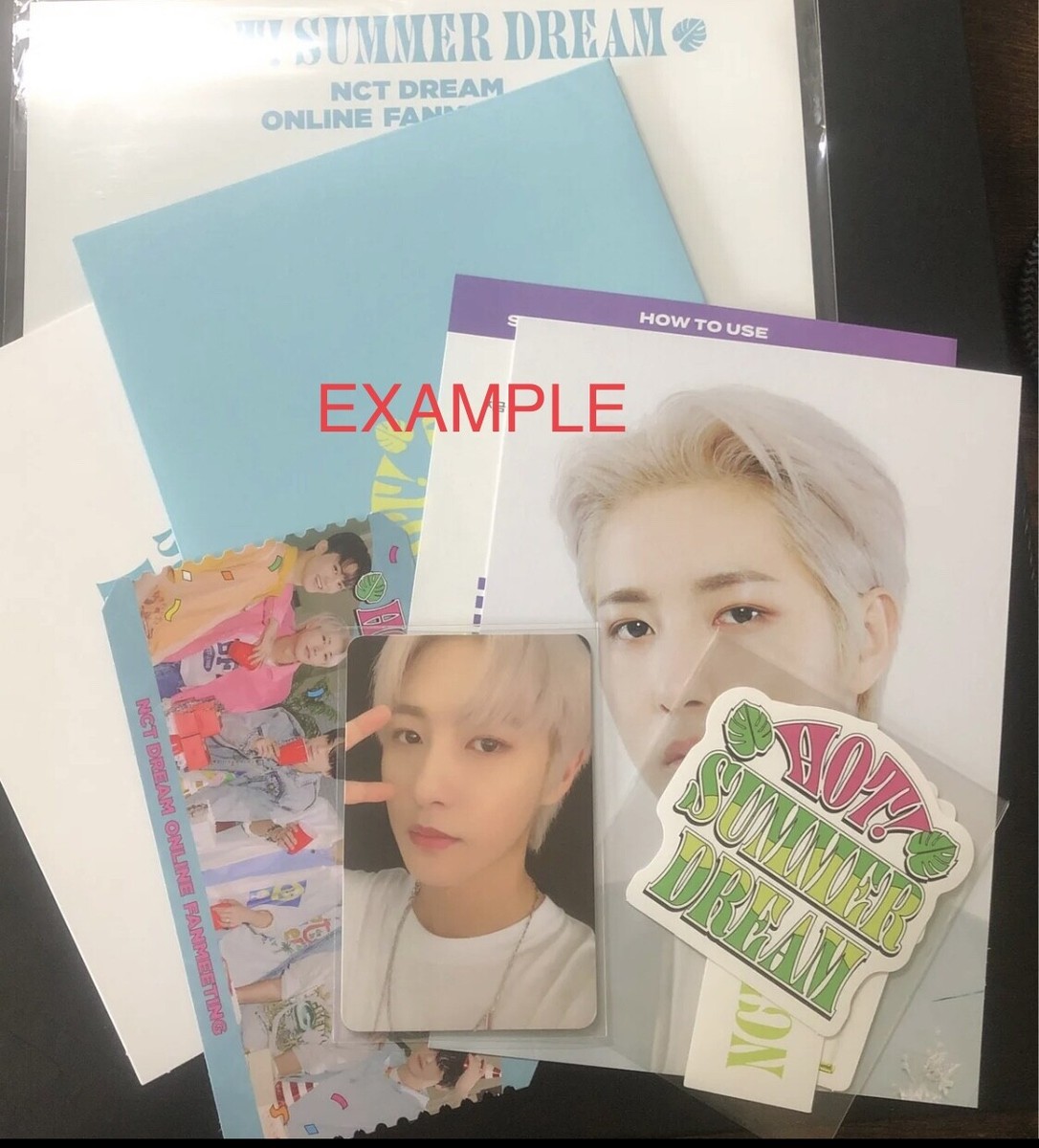 NCT Dream Hot Summer Dream Fanmeeting Beyond Live AR PC Set Renjun