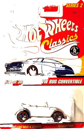 Hot Wheels Classics Series 2 VW Volkswagen Bug Convertible 21/30
