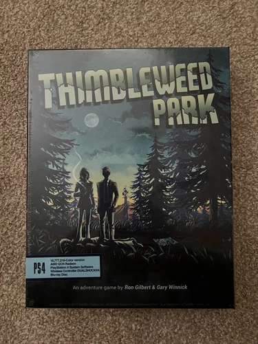 Thimbleweed Park Collector's Edition PS4! Brand New! Sealed! Limited Run!
