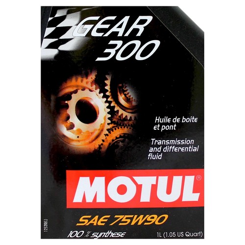Motul Gear 300 75w90 75w90 Synthetic Racing Transmission & Diff Oil 1