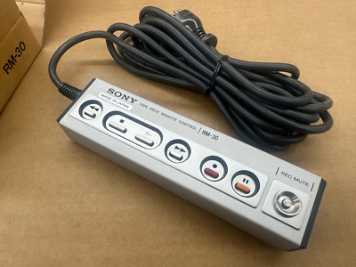 1 Sony RM-30 Tape Deck Remote Control Tokyo Japan Controller New