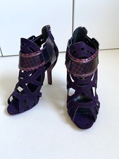 Escarpins Résille Dentelle Nicholas Kirkwood Pointure 36.5 - Occasion, Talons Noirs élégants