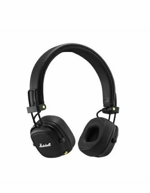 Marshall Major III On the Ear Wireless Headphones - Black for sale 