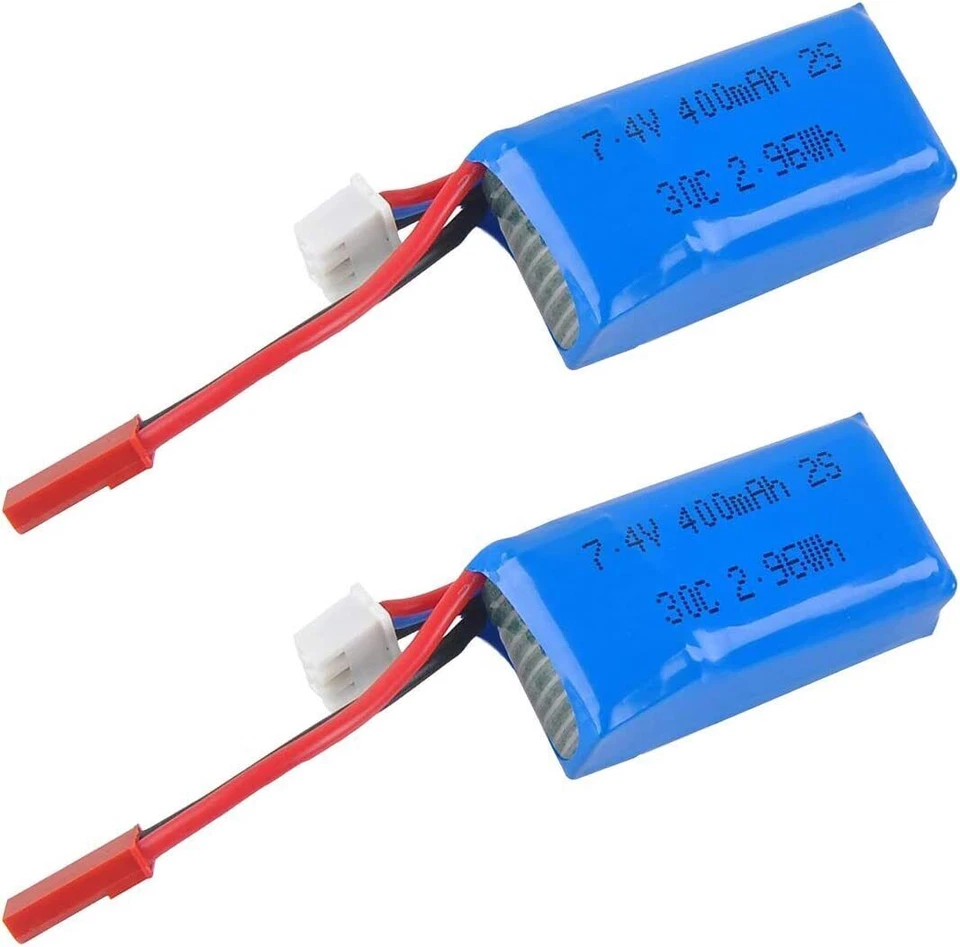 7.4V 400mAh 2S LiPo Battery 30C JST Plug for Micro FPV Racing Drone Quadcopter - Image 2 of 4
