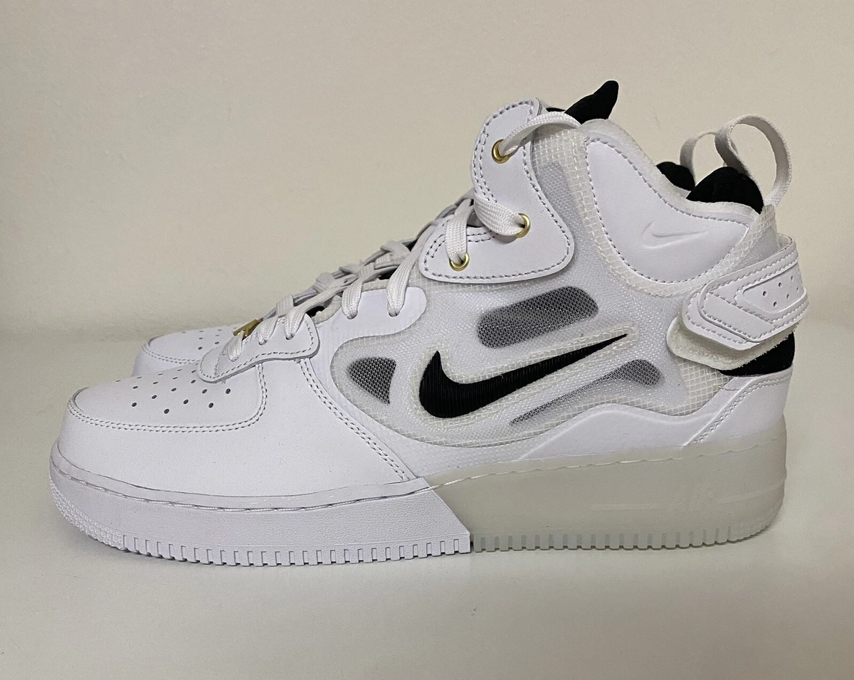 Nike Air Force 1 Mid React 40th Anniversary White Black