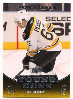 Jeff Penner 10-11 Upper Deck 1 Young Guns Rookie Card SP