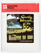 Vtg Country Winners of the 50s Compilation Sealed 8 Track Tape Johnny Cash Etc