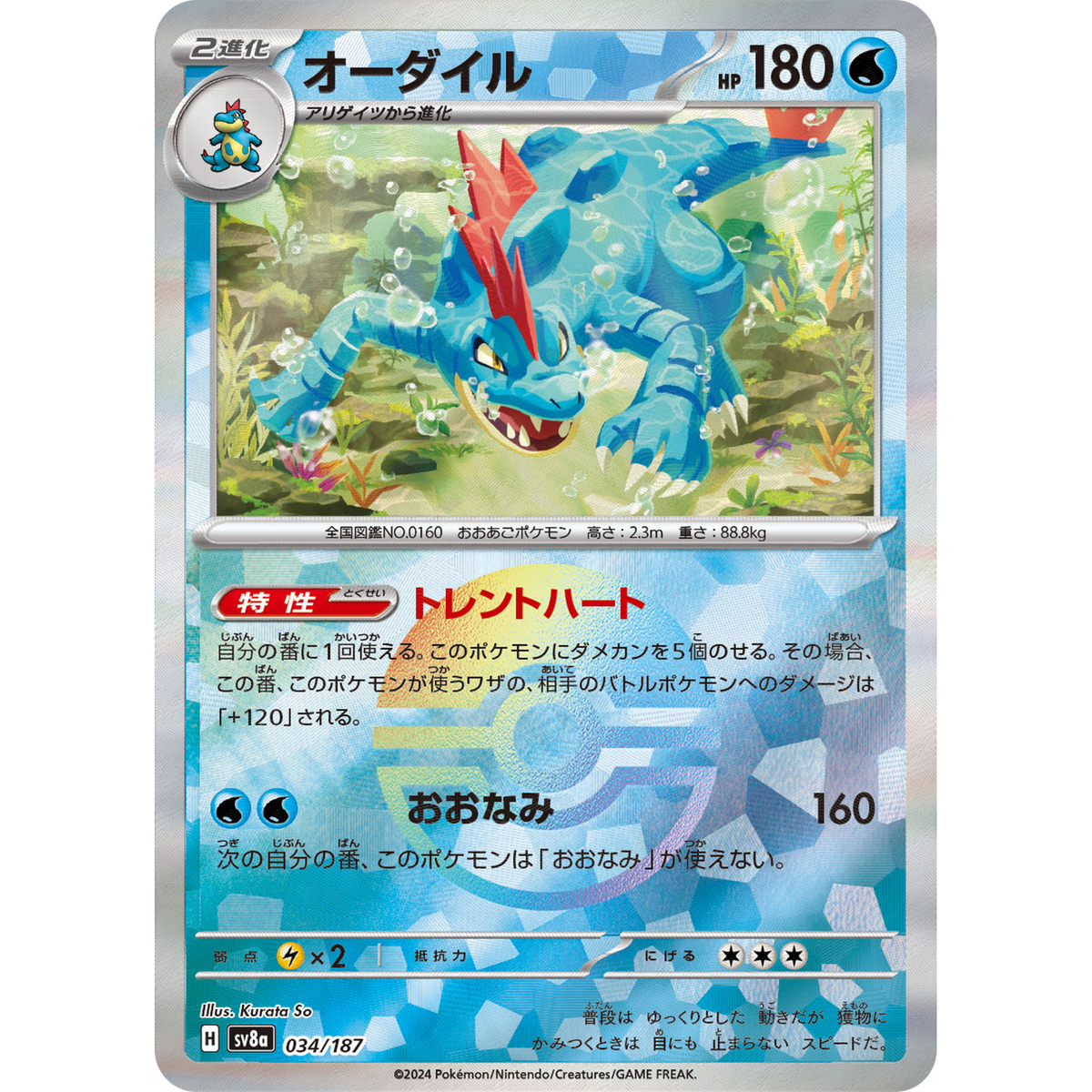 PSA10 オーダイル Feraligatr PROMO 10枚 PSA 10 Feraligatr SVP 213 Illustration Contest 2024 Promo Low POP
