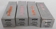 Ngk 3868 Fr45 V-power Spark Plugs Lot Of 4