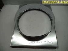 The Metal Shop Square to Round Package Unit Adapter 14 1/2" x 18 1/2" x14" Round