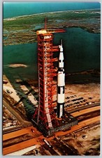 Apollo Saturn V Launch Complex 39A Kennedy Space Center VINTAGE Postcard 4629