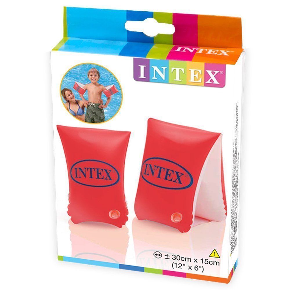 Intex Deluxe Large Swimming Arm Bands 12" x 6" Age 6 12, 30 x 15 cm