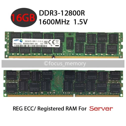 Samsung 8GB 16G 32G DDR3 1333/1600/1866MHz ECC REG Registrierter Server speicher - Bild 14 von 17