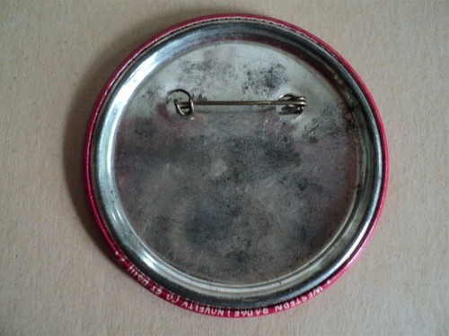 vintage St. Paul Minnesota JOHNSON HIGH SCHOOL Pinback Button 3" - Picture 2 of 2
