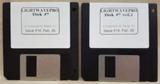 LightWavePro Magazine Companion Disks ©1995 February - Amiga Video Toaster Flyer