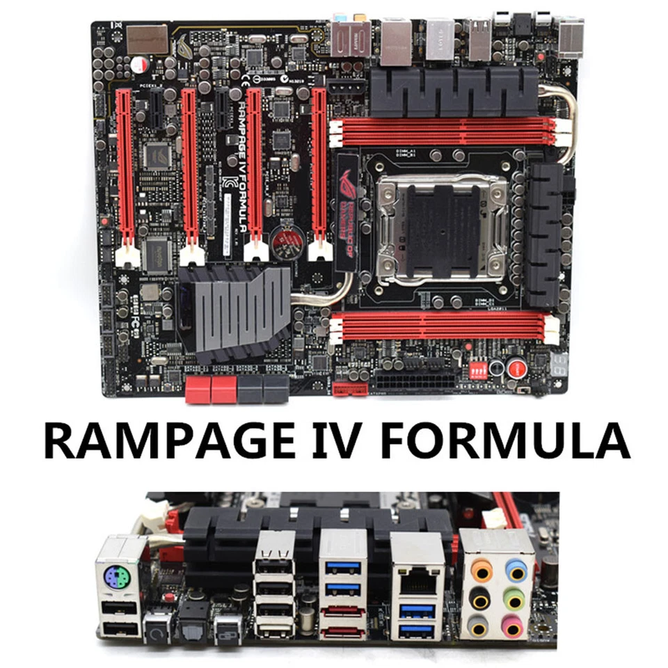 For ASUS P9X79 LE /PRO/WS/X79-DELUXE RAMPAGE IV FORMULA ATX Motherboard DDR3 - Image 4 of 4